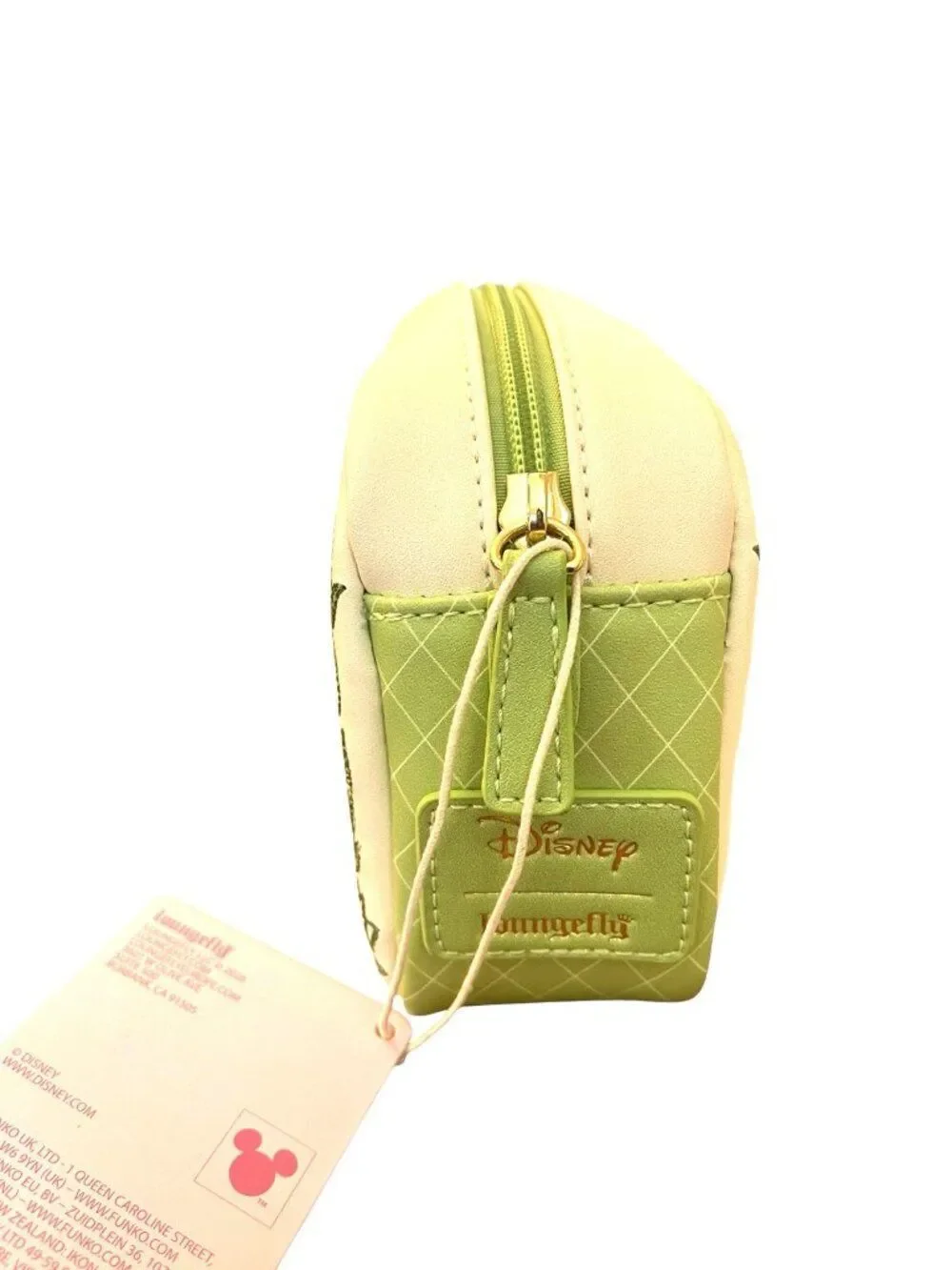 Loungefly Disney The Princess and the Frog Tiana Embroidered Cosmetic Bag NWT